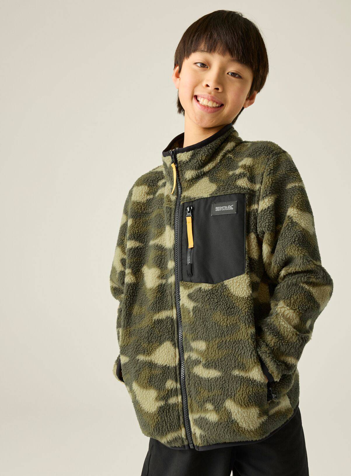 REGATTA Junior Frankie Warm Fleece Camo 13 years - Image 6